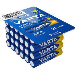 VARTA лужна батарейка R3 (AAA) Longlife Power 24 шт