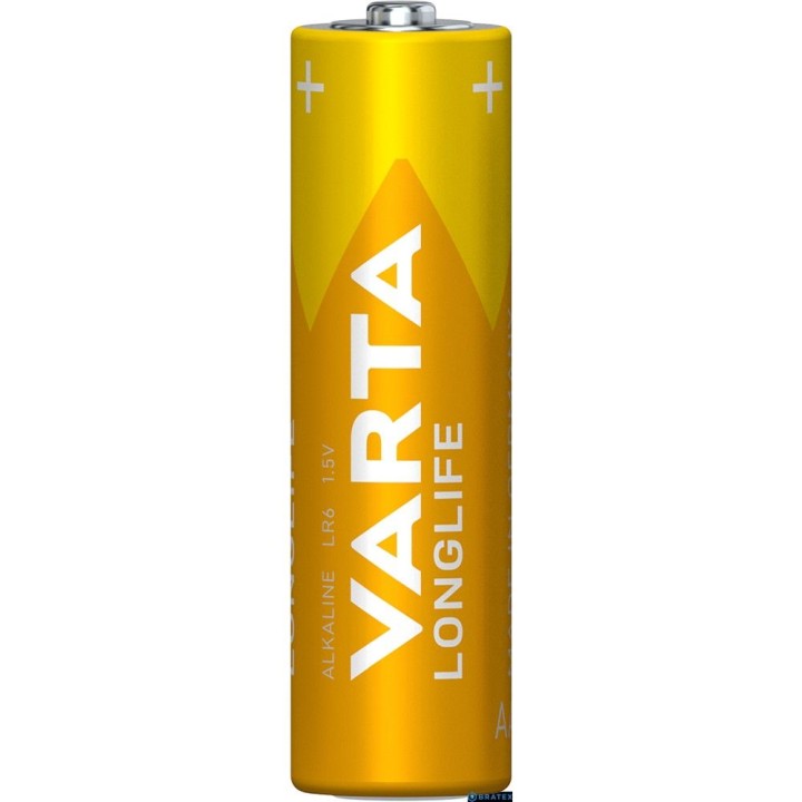 VARTA щелочная батарейка R6 (AA) Longlife 6 шт