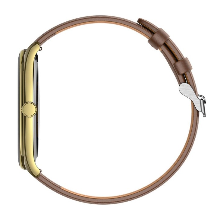 Smartwatch Hoco 1,43" AMOLED IP67 with calling function Y22 champagne gold