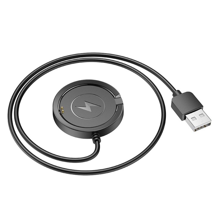 Kabel do ładowania smartwatcha Hoco 0,6 m Y22 czarny