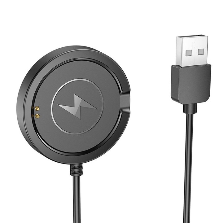 Cable for charging smartwatch Hoco 0,6 m Y22 black