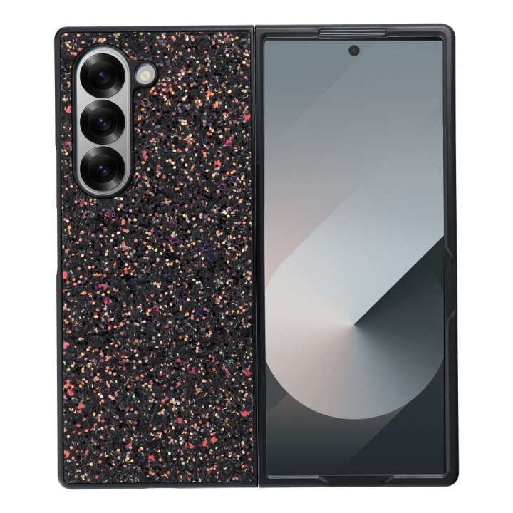 Чехол для Samsung Z FOLD 6 Shining черный