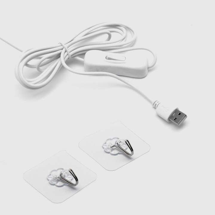 WALL NEON SIGN LED for USB - Good Vibes model