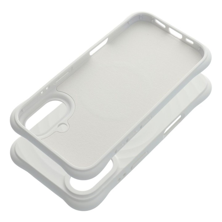 Etui na iPhone 16 Silicone Zephyr Mag Cover zgodny z MagSafe białe