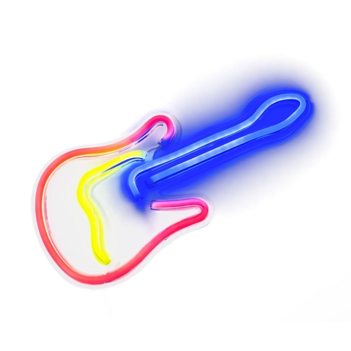НАСТІННА НЕОНОВА ВИВІСКА LED на USB - гітара модель