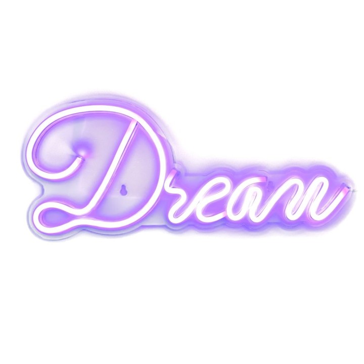 НАСТІННА НЕОНОВА ВИВІСКА LED на USB - Dream 2model