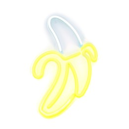 WALL NEON SIGN LED for USB - banana model