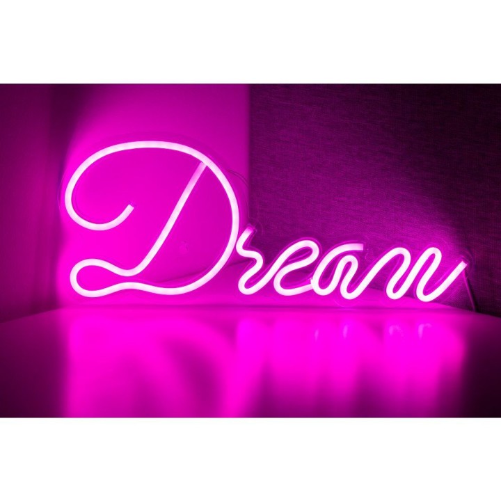 НАСТЕННАЯ НЕОНОВАЯ ВЫВЕСКА LED на USB - Dream 2model