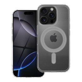 Case for iPhone 16 PRO Clear Mag Cover (Str) MagSafe compatible transparent