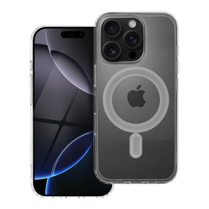 Case for iPhone 16 PRO Clear Mag Cover (MID) MagSafe compatible transparent