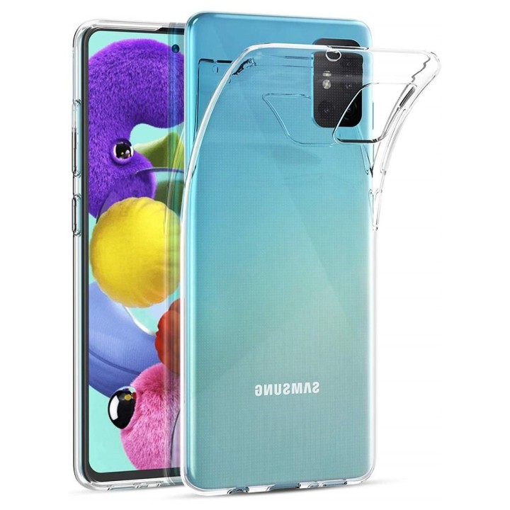 Чехол для Samsung A51 Back Case Ultra Slim 0,5 mm прозрачный