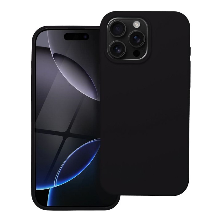 Etui na iPhone 16 PRO MAX Silicone czarne