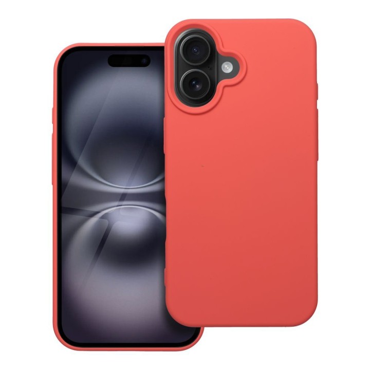 Etui na iPhone 16 Silicone brzoskwiniowe