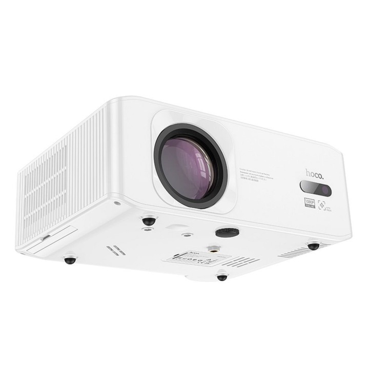 Проєктор Full HD Hoco із системою Android Wi-Fi Bluetooth 1080P DT3 білий