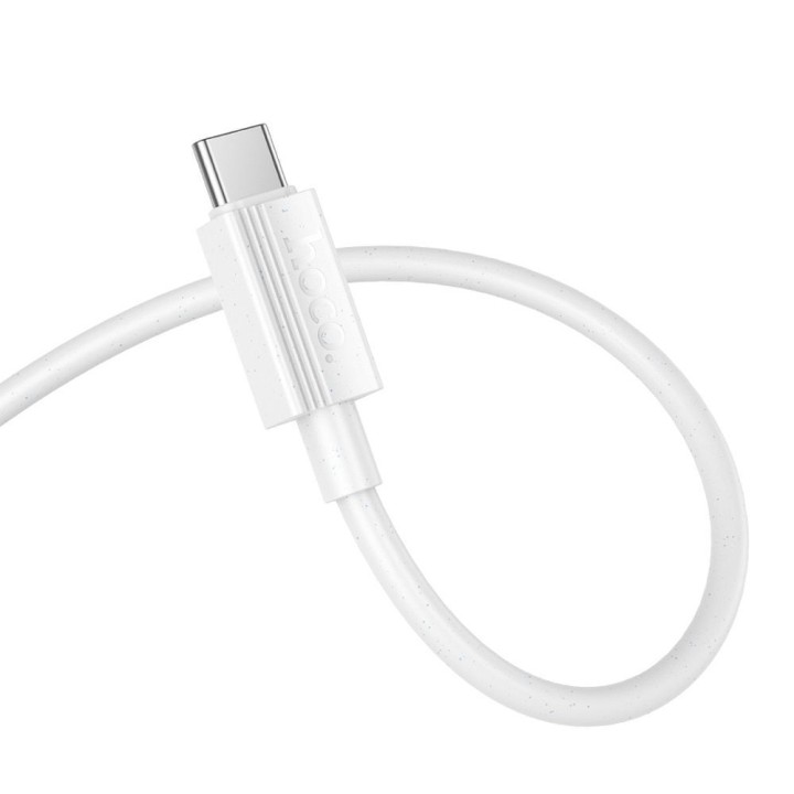 Кабель USB-A – USB-C Hoco 3A 1 m X107 белый
