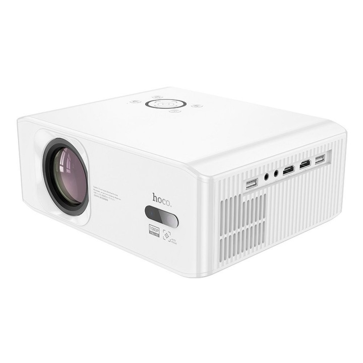 Проектор Full HD Hoco с системой Android Wi-Fi Bluetooth 1080P DT3 белый