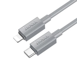 USB-C to Lightning cable Hoco PD 27W 1 m X107 grey