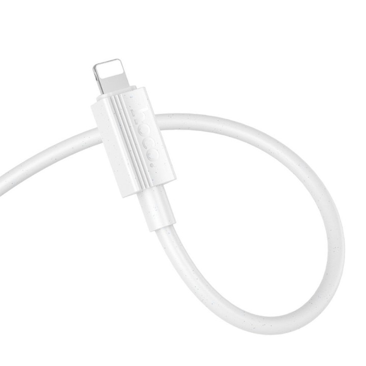 USB-C to Lightning cable Hoco PD 27W 1 m X107 white