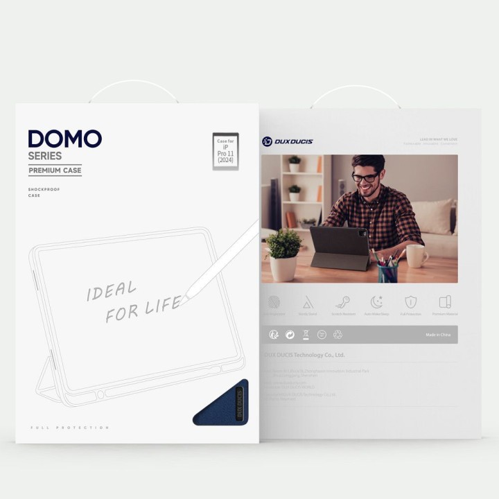 DUX DUCIS case DOMO foldable with space for stylus for iPad Pro 11 (2024) black