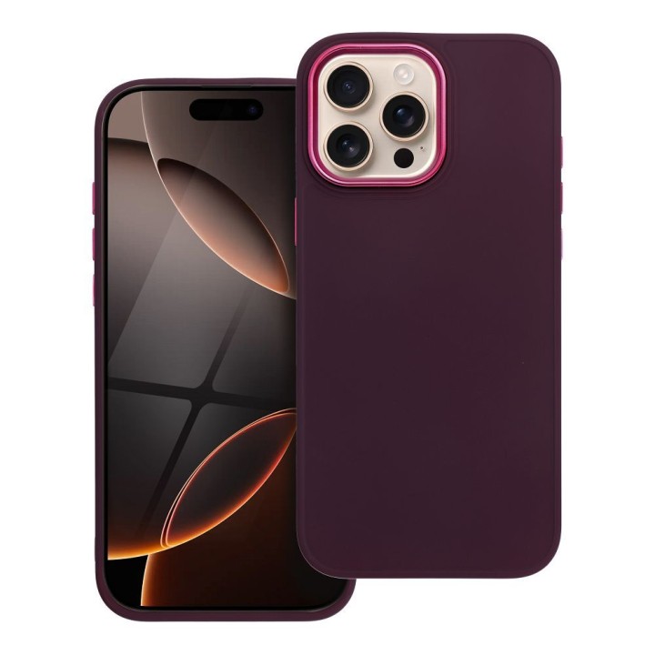 Чохол для iPhone 16 PRO MAX Frame фіолетовий