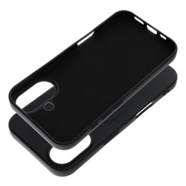 Etui na iPhone 16 Silicone Mag Cover zgodne z MagSafe (big hole) czarne