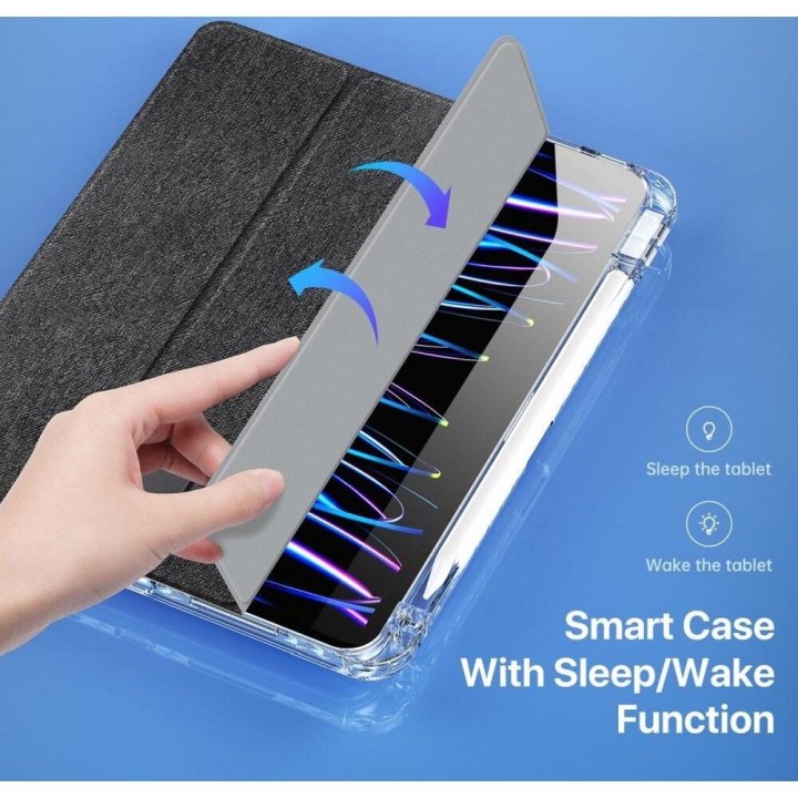 DUX DUCIS case UNID foldable with space for stylus for iPad Pro 11 (2024) black