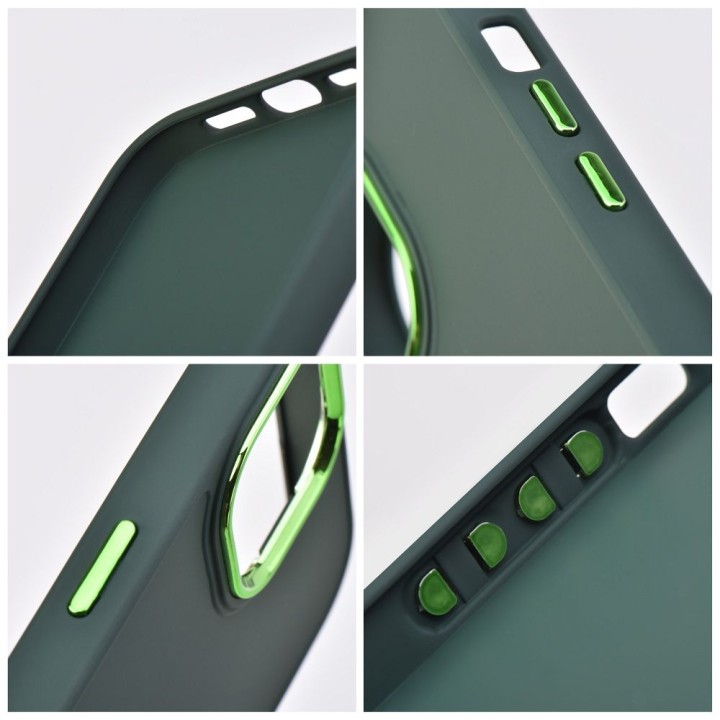 Чехол для iPhone 16 PRO MAX Frame зеленый