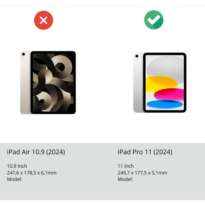DUX DUCIS чохол UNID складні з місцем для стилус для iPad Pro 11 (2024) чорний