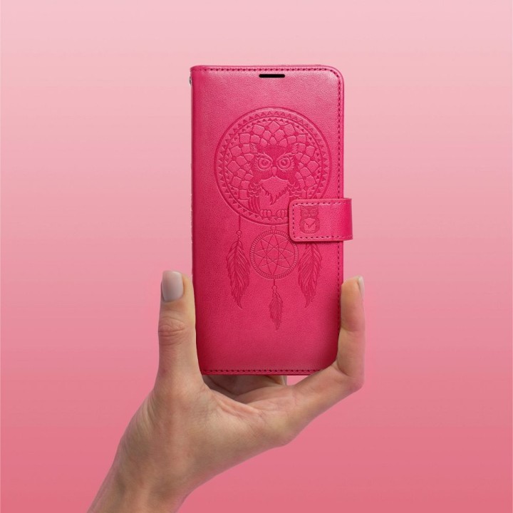 Flip case for iPhone 16 PRO MAX Mezzo Book dreamcatcher magenta