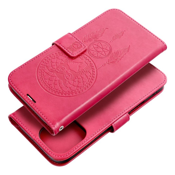 Flip case for iPhone 16 PRO MAX Mezzo Book dreamcatcher magenta