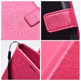 Etui z klapką na iPhone 16 Mezzo Book mandala magenta