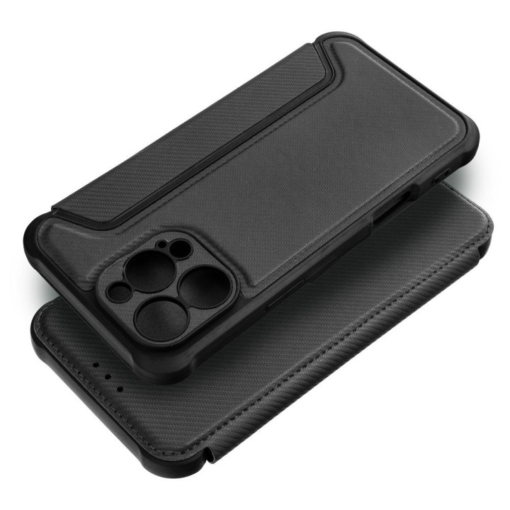 Чехол с клапаном для iPhone 16 PRO MAX Razor Book черный