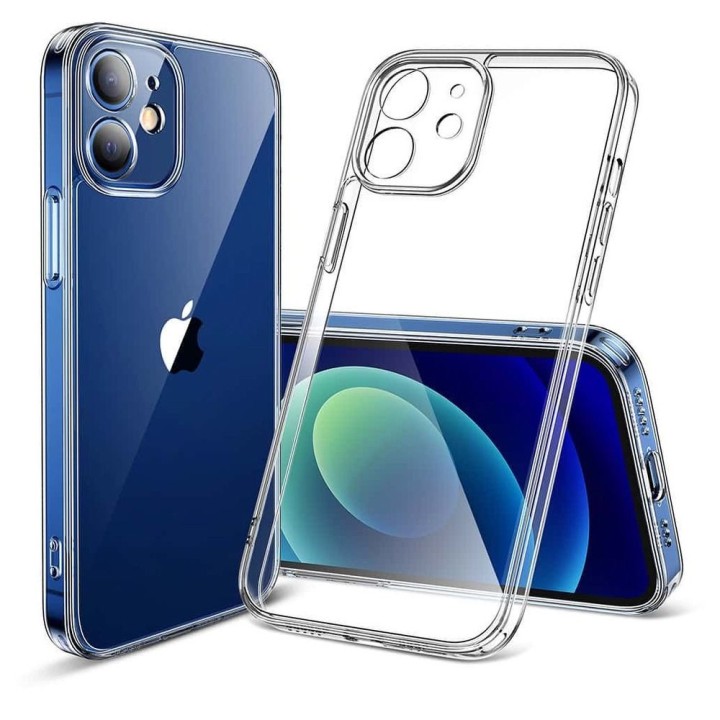Case for iPhone 12 / 12 PRO Back Case Ultra Slim 0,5 mm transparent