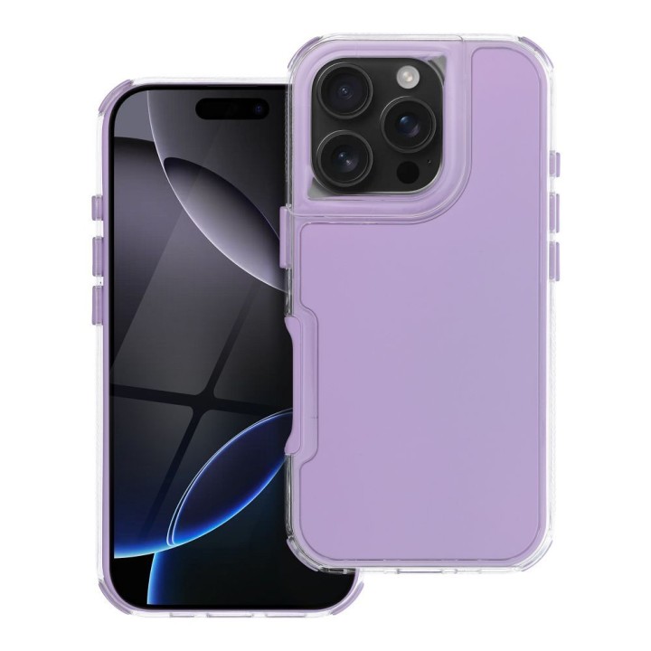 Futerał MATRIX do IPHONE 16 Pro jasnofioletowy