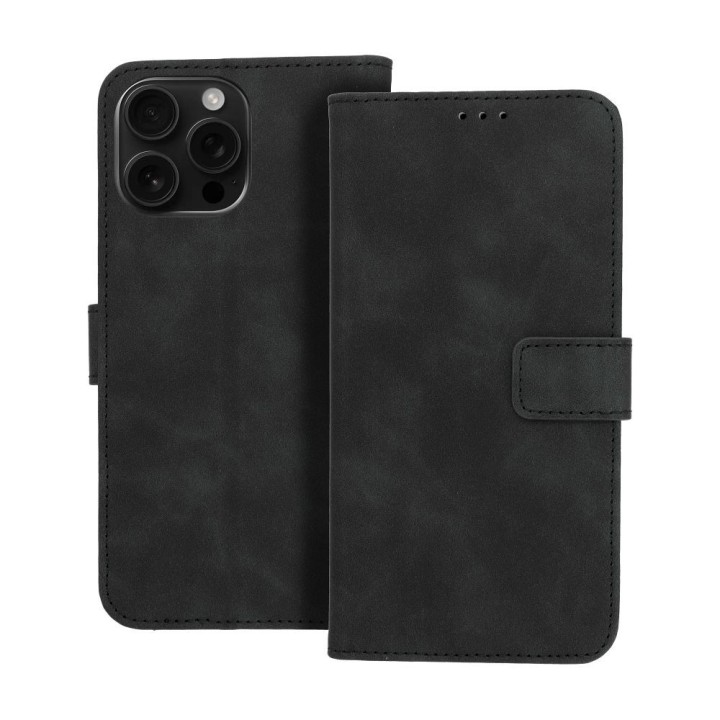 Flip case for iPhone 16 PRO MAX Tender Book black