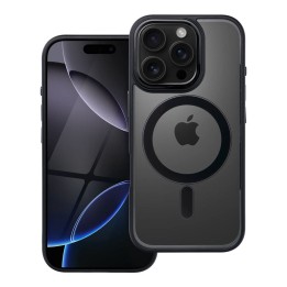 Case for iPhone 16 PRO Color Edge Mag Cover MagSafe compatible black