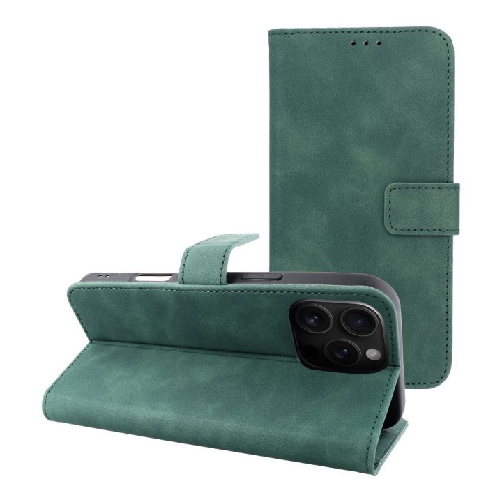 Flip case for iPhone 16 PRO MAX Tender Book green