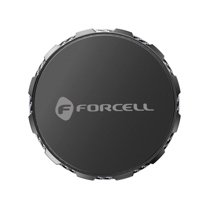 Держатель для телефона для автомобиля магнитный Forcell F-Grip MagFlex для стекла / приборной панели / решетки черный