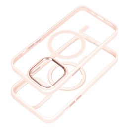 Чехол для iPhone 16 PRO Color Edge Mag Cover совместимый с MagSafe розовый