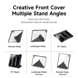 DUX DUCIS case MAGI with space for stylus for iPad Pro 11 (2024) black