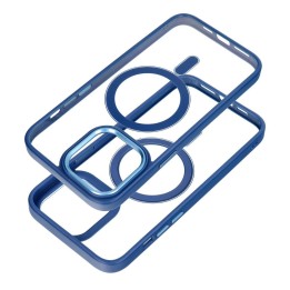 Case for iPhone 16 PRO Color Edge Mag Cover MagSafe compatible blue