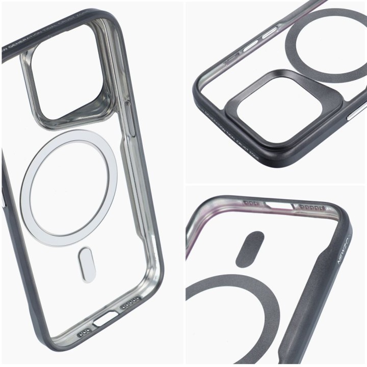 Case for iPhone 15 PRO MAX Ergofit Newzone MagSafe compatible black