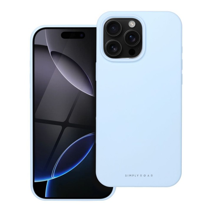 ROAR case CLOUD SKIN for IPHONE 16 Pro Max light blue
