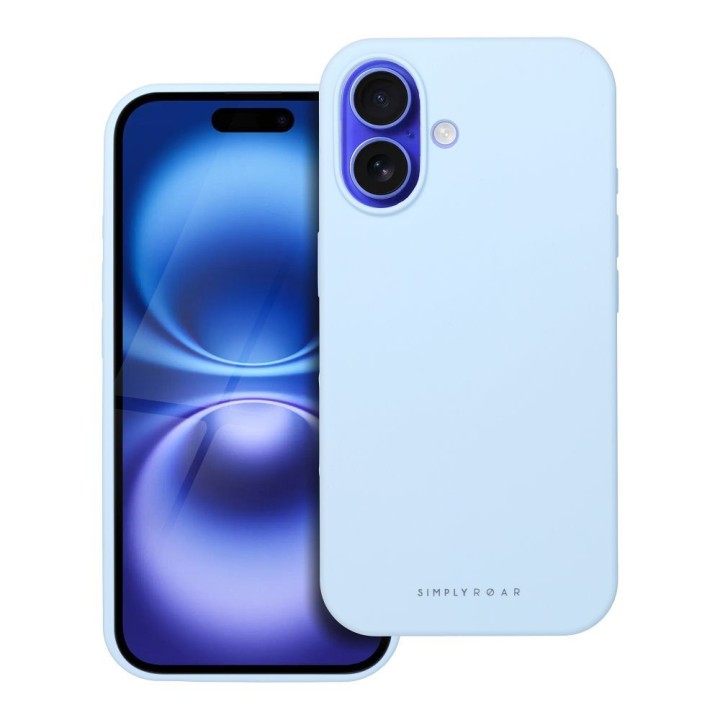 ROAR case CLOUD SKIN for IPHONE 16 light blue