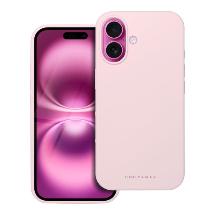 ROAR case CLOUD SKIN for IPHONE 16 light pink