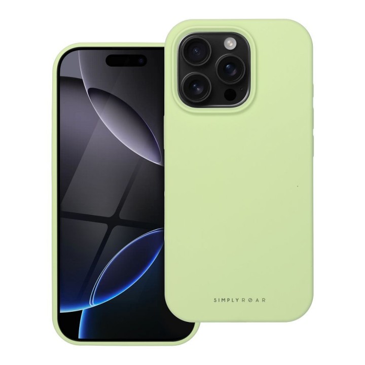 ROAR case CLOUD SKIN for IPHONE 16 Pro light green
