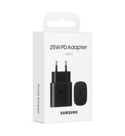 Oryginalna Ładowarka Sieciowa Samsung Fast Charger EP-TA800NBEGEU (głowica) USB Typ C 3A 25W czarna blister