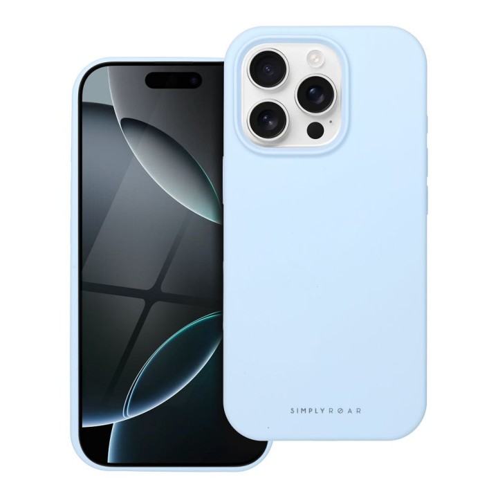 ROAR case CLOUD SKIN for IPHONE 16 Pro light blue