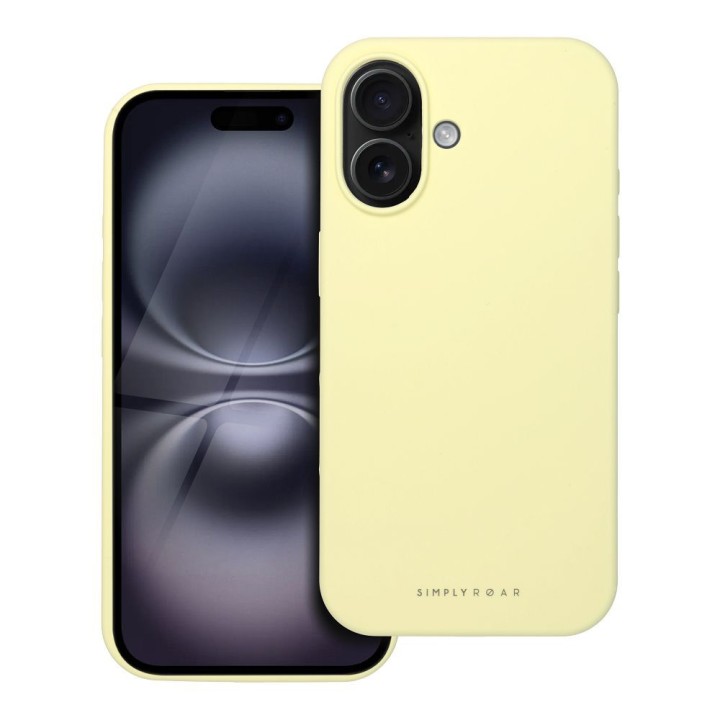 ROAR чохол CLOUD SKIN для IPHONE 16 світло-жовтий