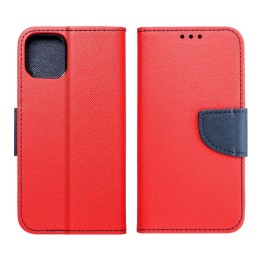 Flip case for iPhone 16 Fancy Book red-navy blue